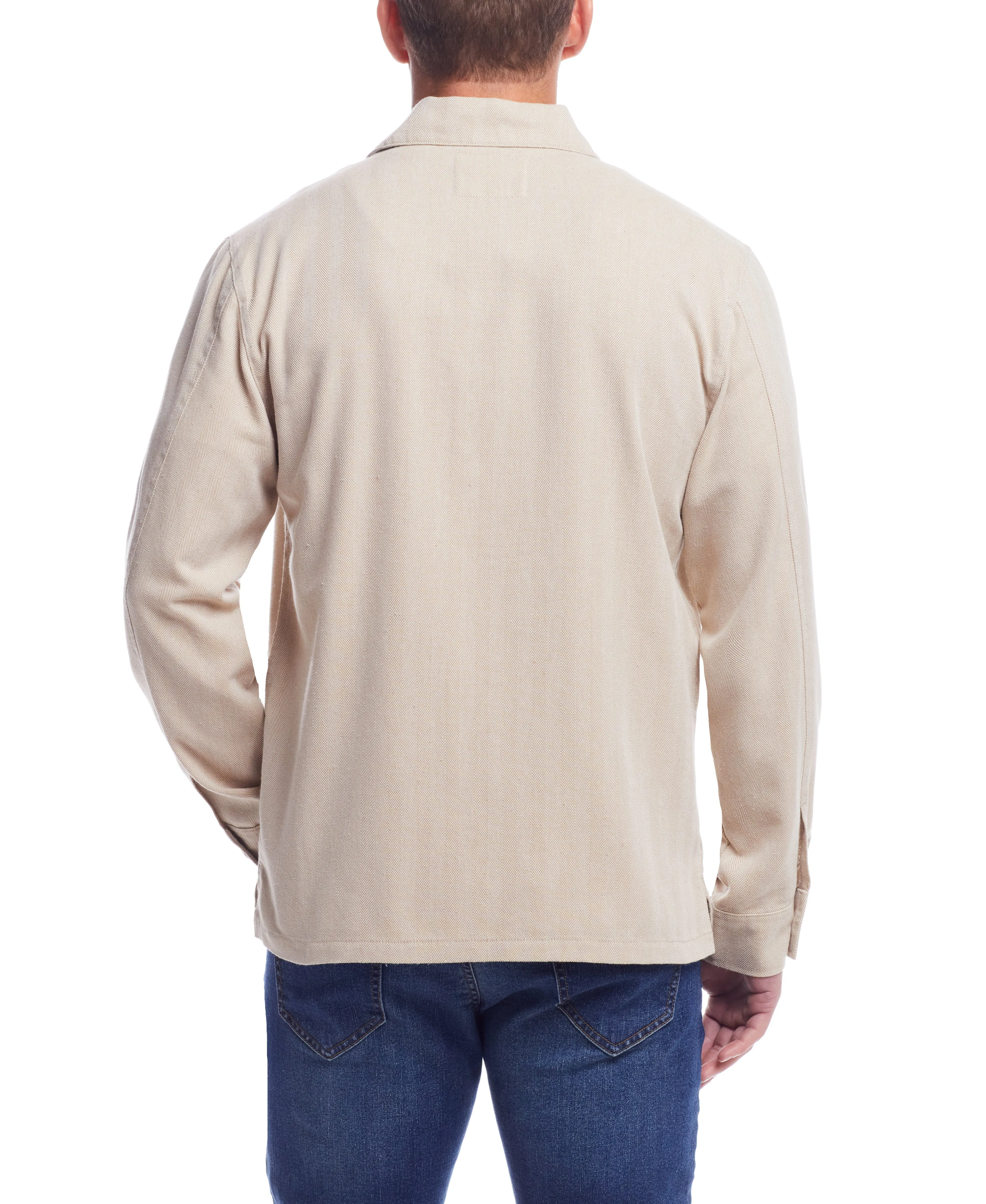 Affordable Luxury Weatherproof Vintage Men's Summer Shirt Jacket  Ends Soon!