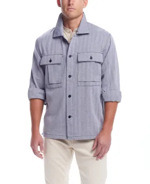 Affordable Luxury Weatherproof Vintage Men's Summer Shirt Jacket  Going Fast!