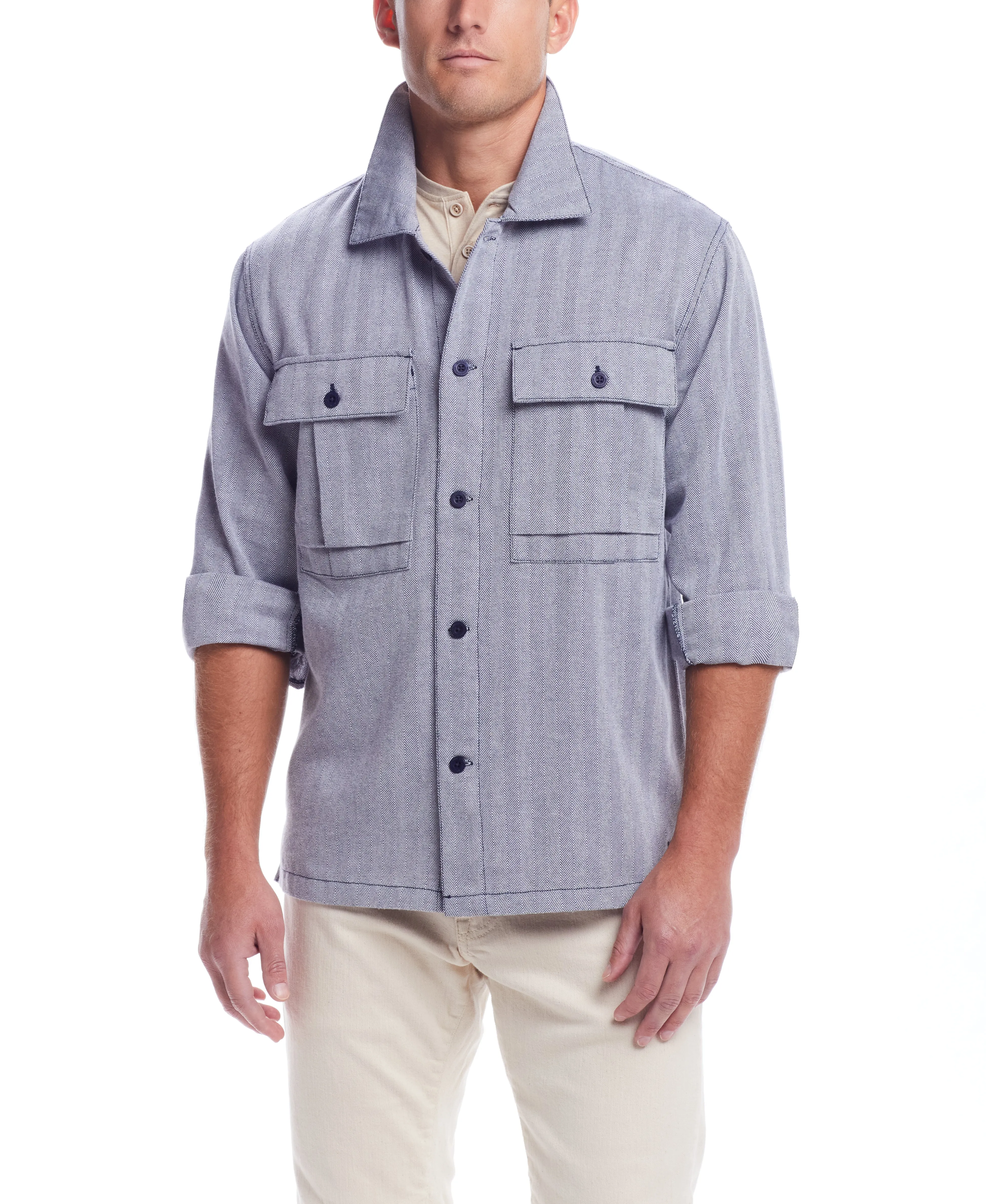 Affordable Luxury Weatherproof Vintage Men's Summer Shirt Jacket  Going Fast!