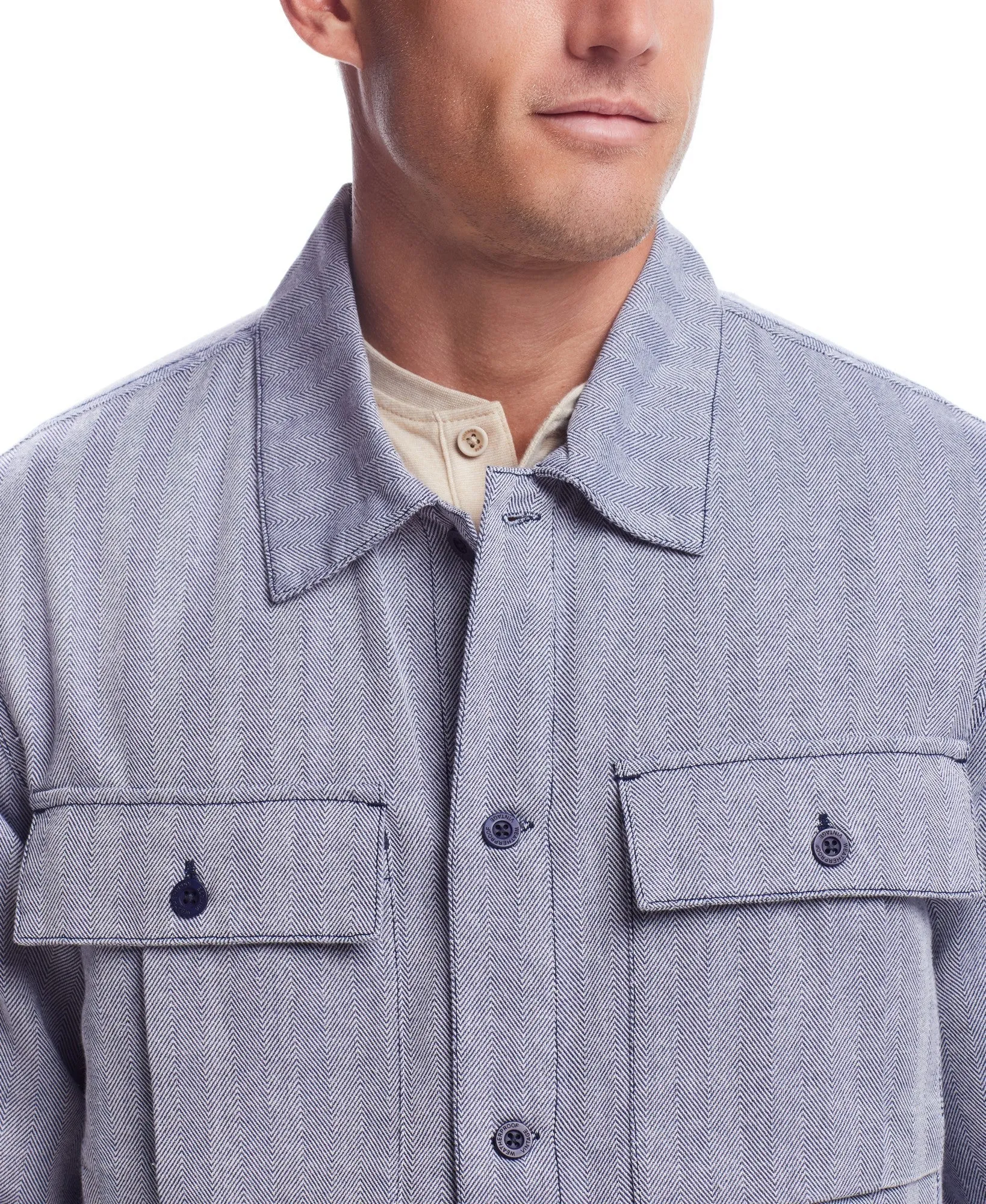 Affordable Luxury Weatherproof Vintage Men's Summer Shirt Jacket  Going Fast!