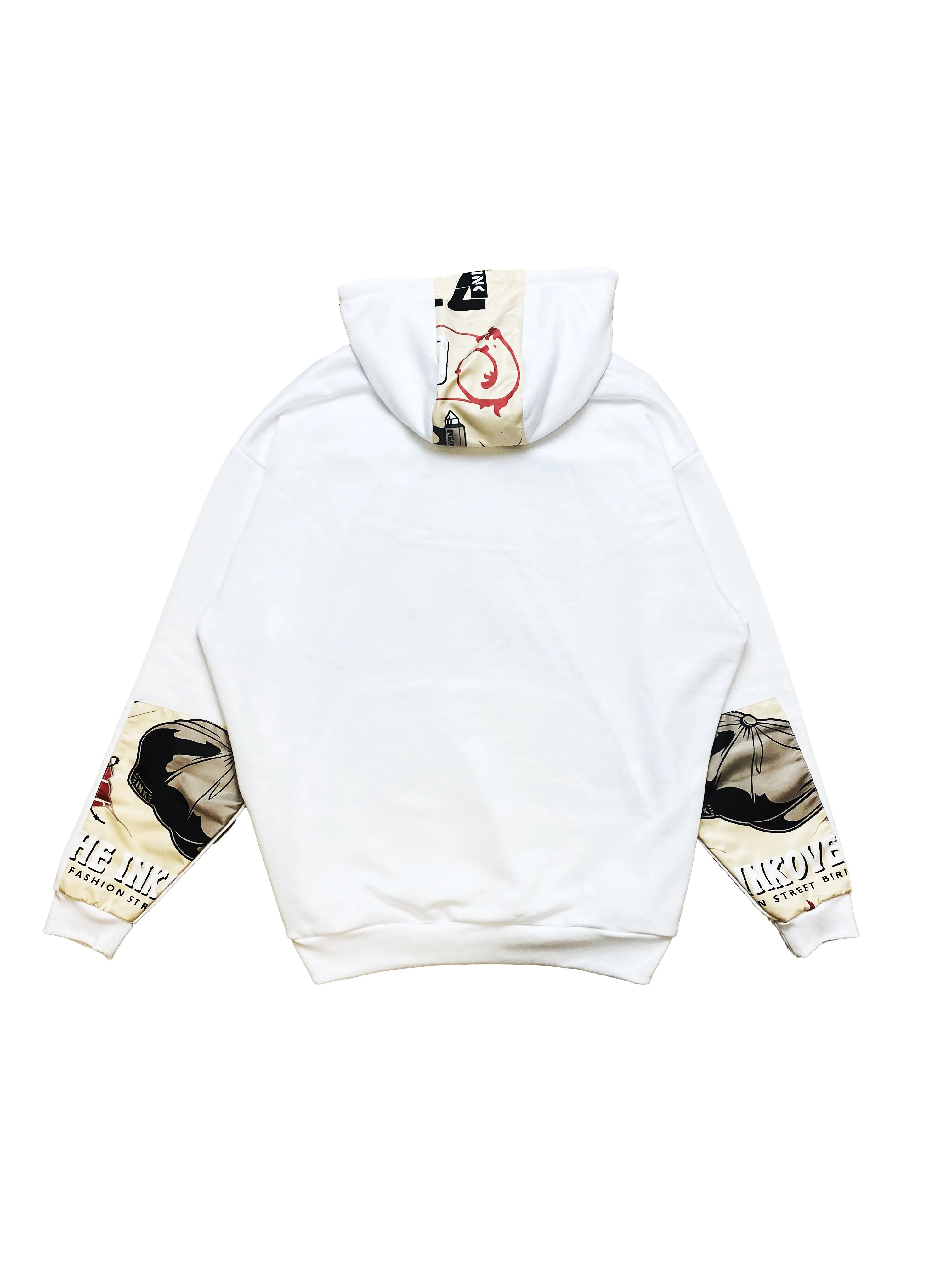 Arthur Inkover Hoodie White