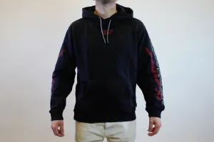 BANDANA LOGO HOODIE BLACK