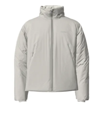 BestSelling Long Sleeves Front Zipper Mock Neck Puffer Coat  Stylish & Comfortable