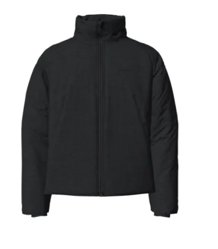 BestSelling Long Sleeves Front Zipper Mock Neck Puffer Coat  Stylish & Comfortable