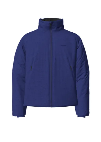 BestSelling Long Sleeves Front Zipper Mock Neck Puffer Coat  Stylish & Comfortable