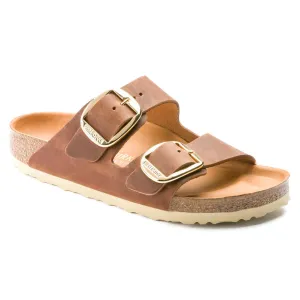 Birkenstock Arizona Big Buckle Cognac slipper