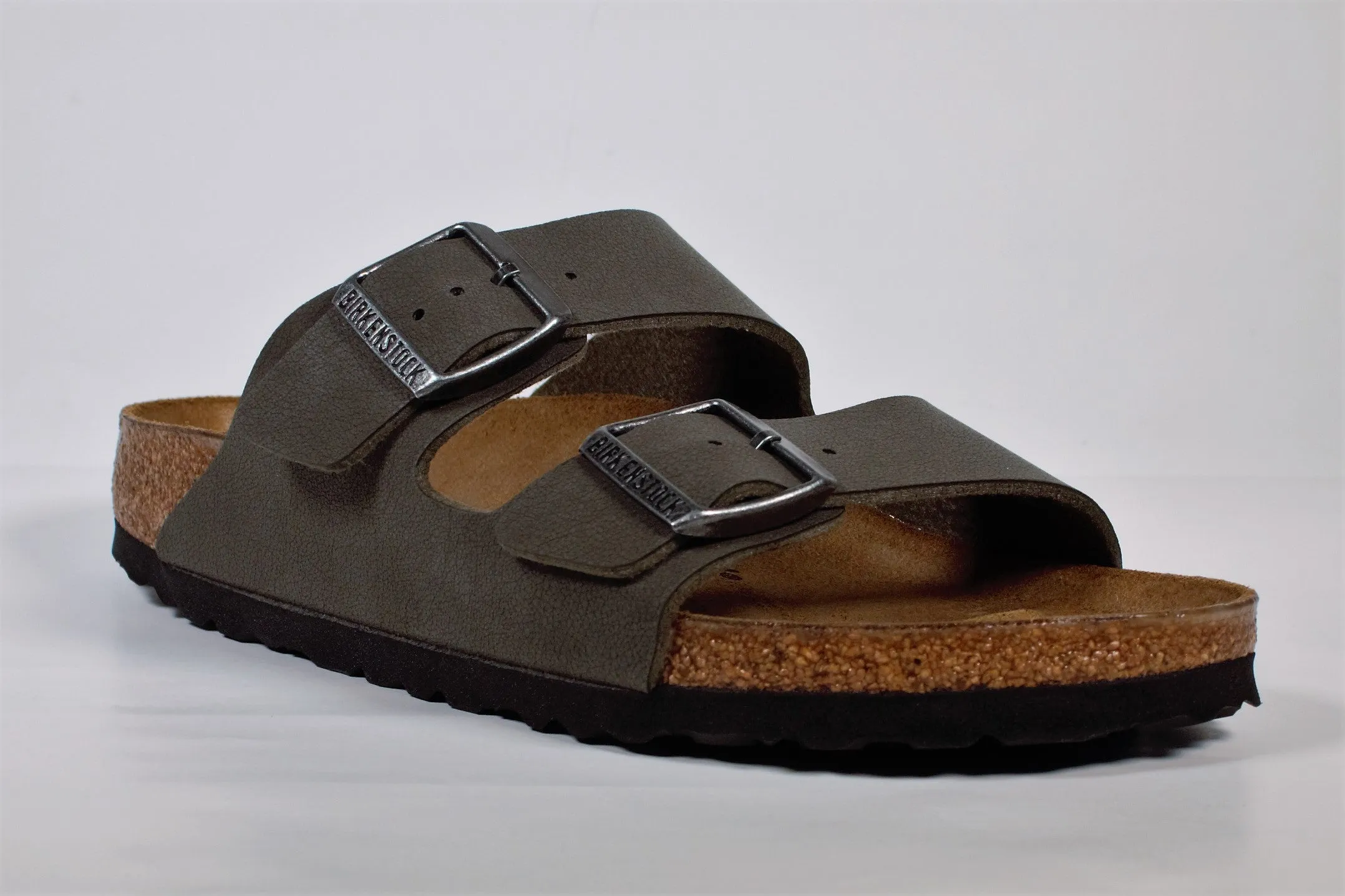 Birkenstock Arizona Brushed Emerald Green slipper