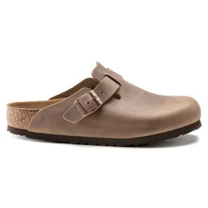 Birkenstock Boston Tobacco Brown slippers