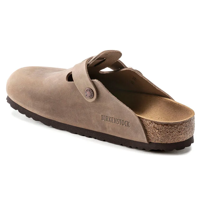 Birkenstock Boston Tobacco Brown slippers