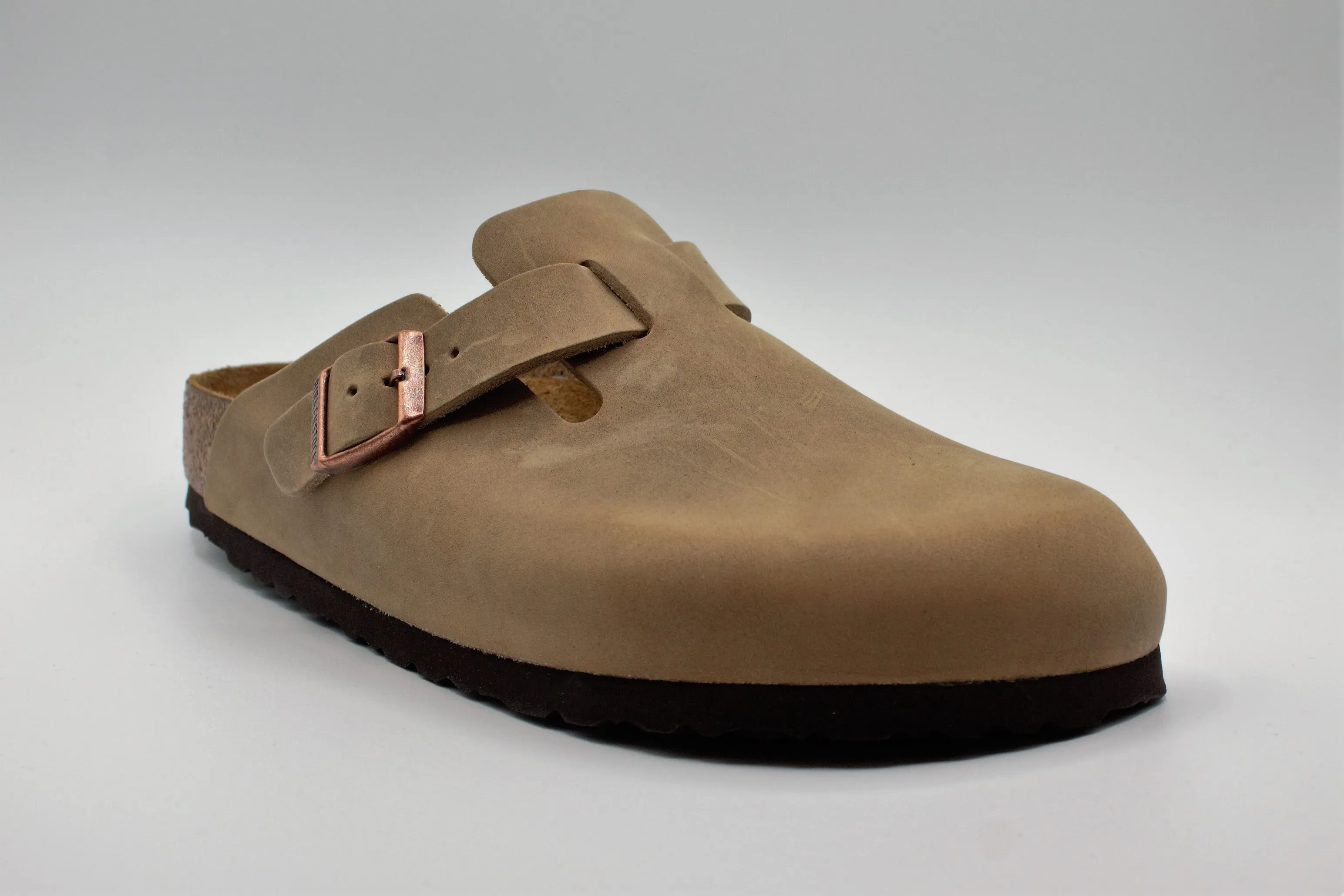 Birkenstock Boston Tobacco Brown slippers