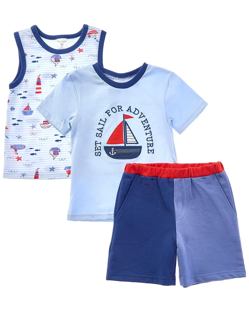 bon bb 3pc T-Shirt, Tank & Short Set