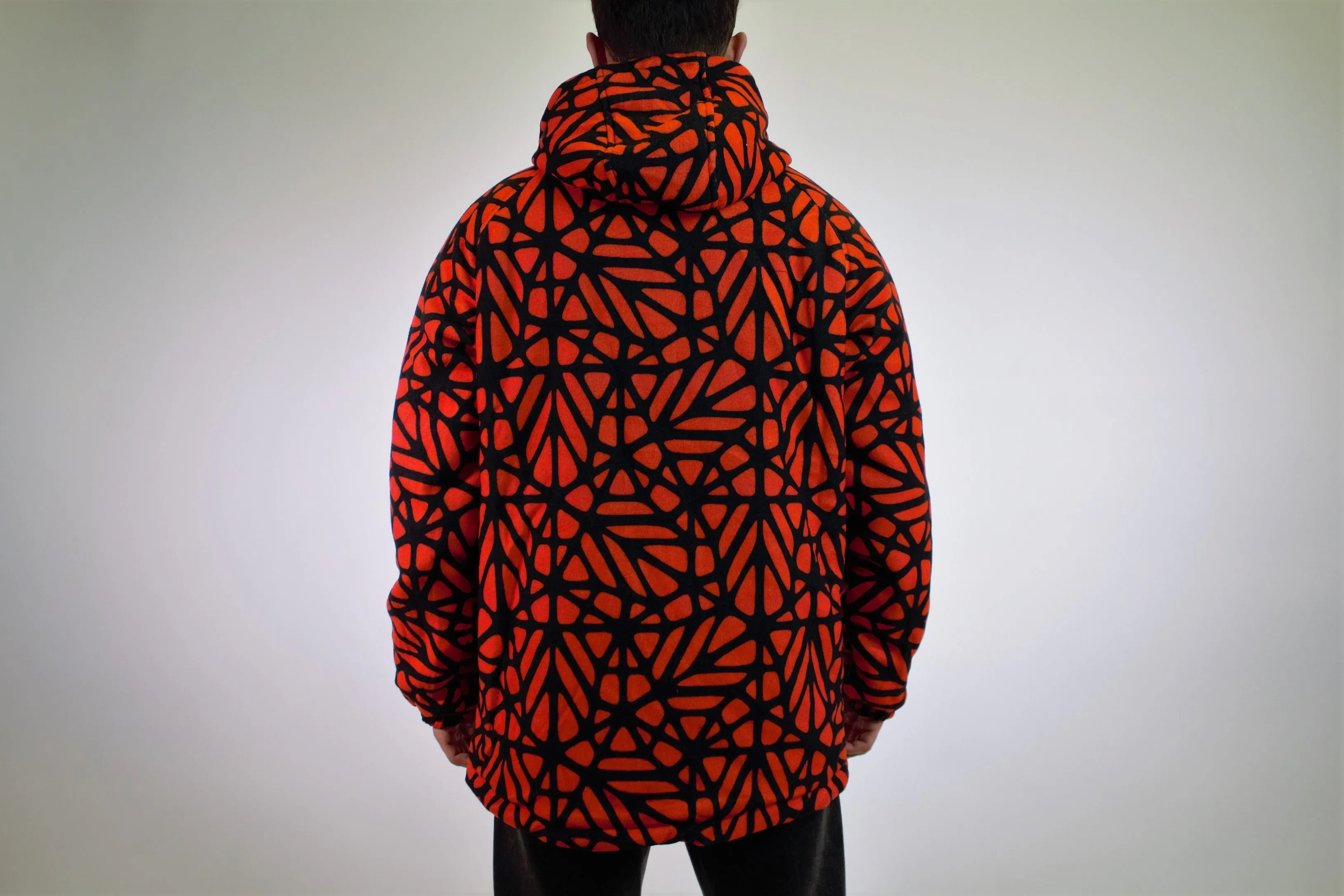 BOSCO PATTERN JACKET HOODIE ZIP