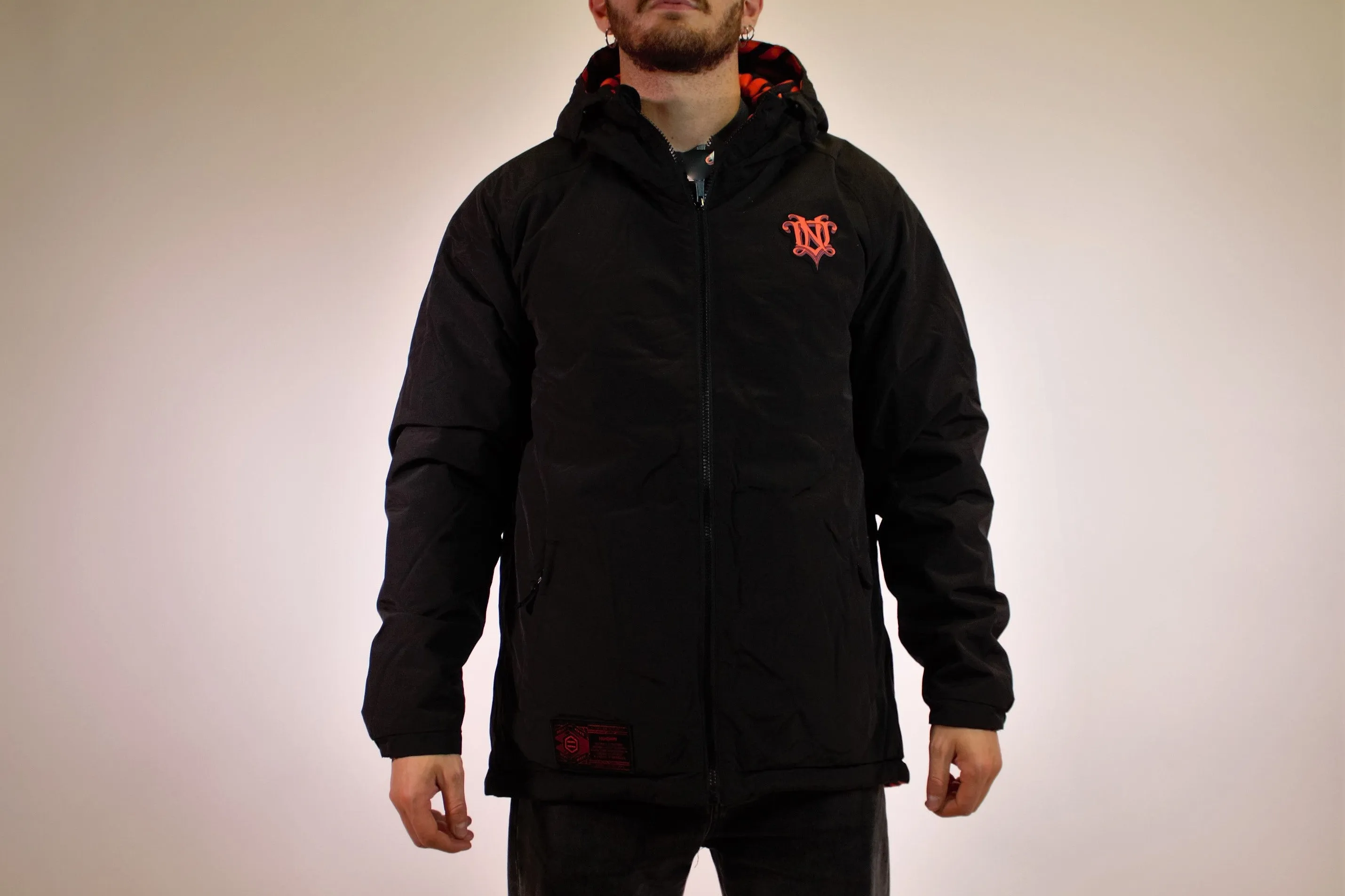 BOSCO PATTERN JACKET HOODIE ZIP