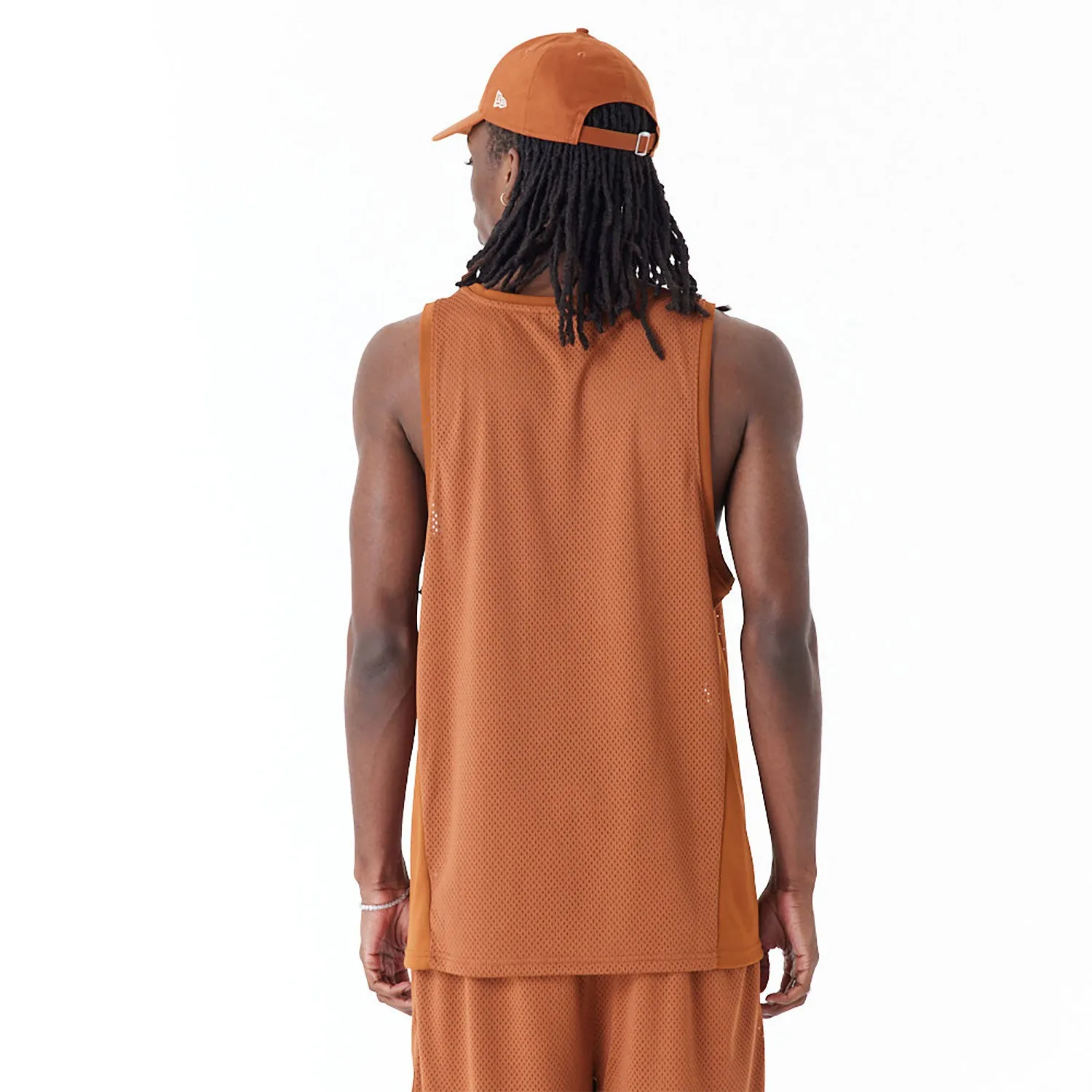 Canotta New Era Rete Arch Logo Brown