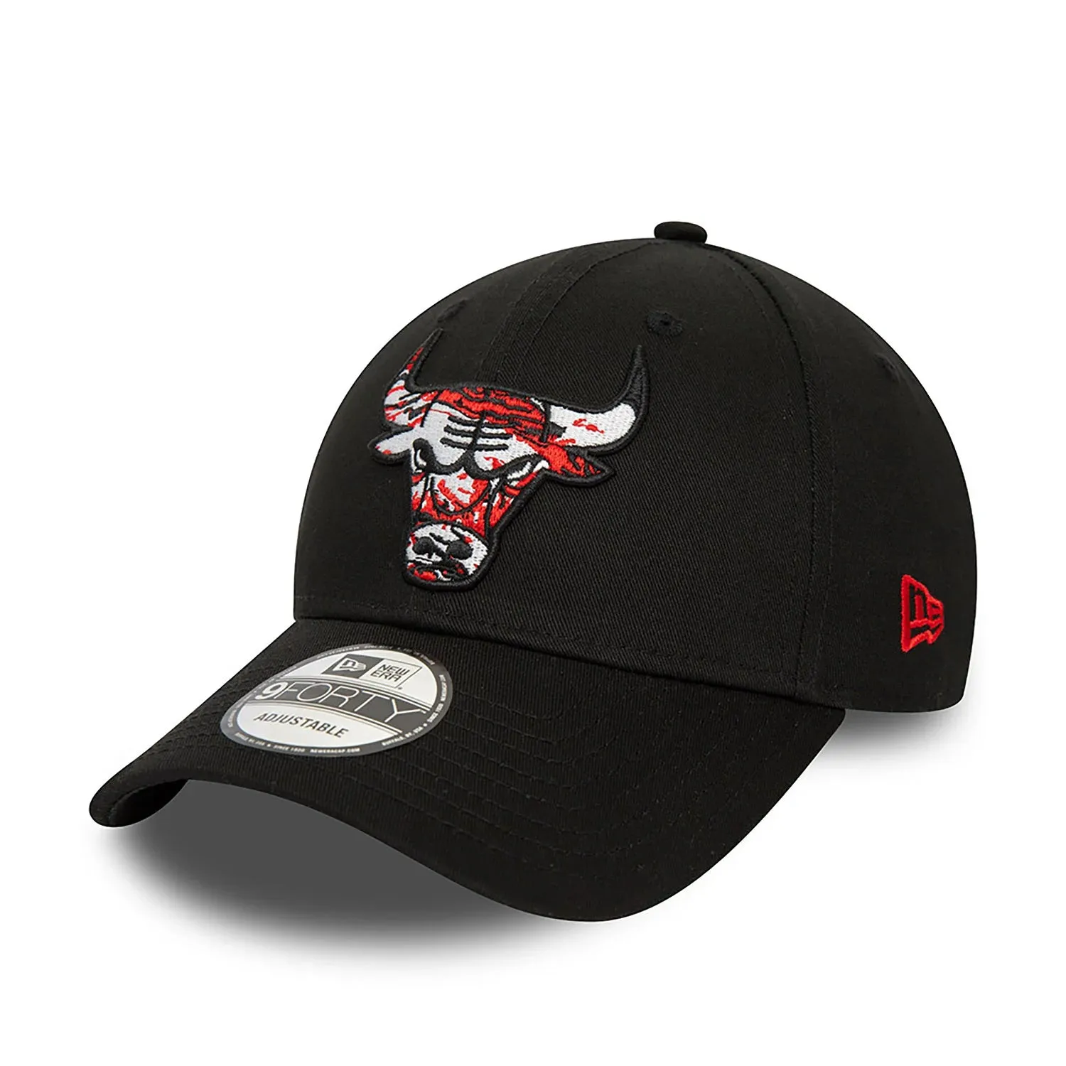 Cappello New Era 940 Chicago Bulls NBA Infill BLK