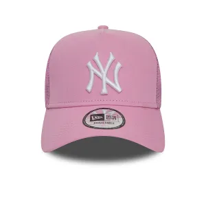 Cappello New Era Trucker NY League Ess. Pink/WHI