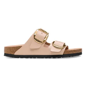 Ciabatta Birkenstock Arizona Big Buckle Shine Beig