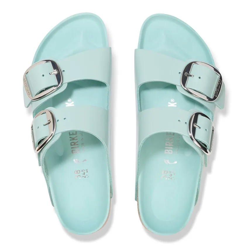 Ciabatta Birkenstock Arizona Big Buckle Shine Gree