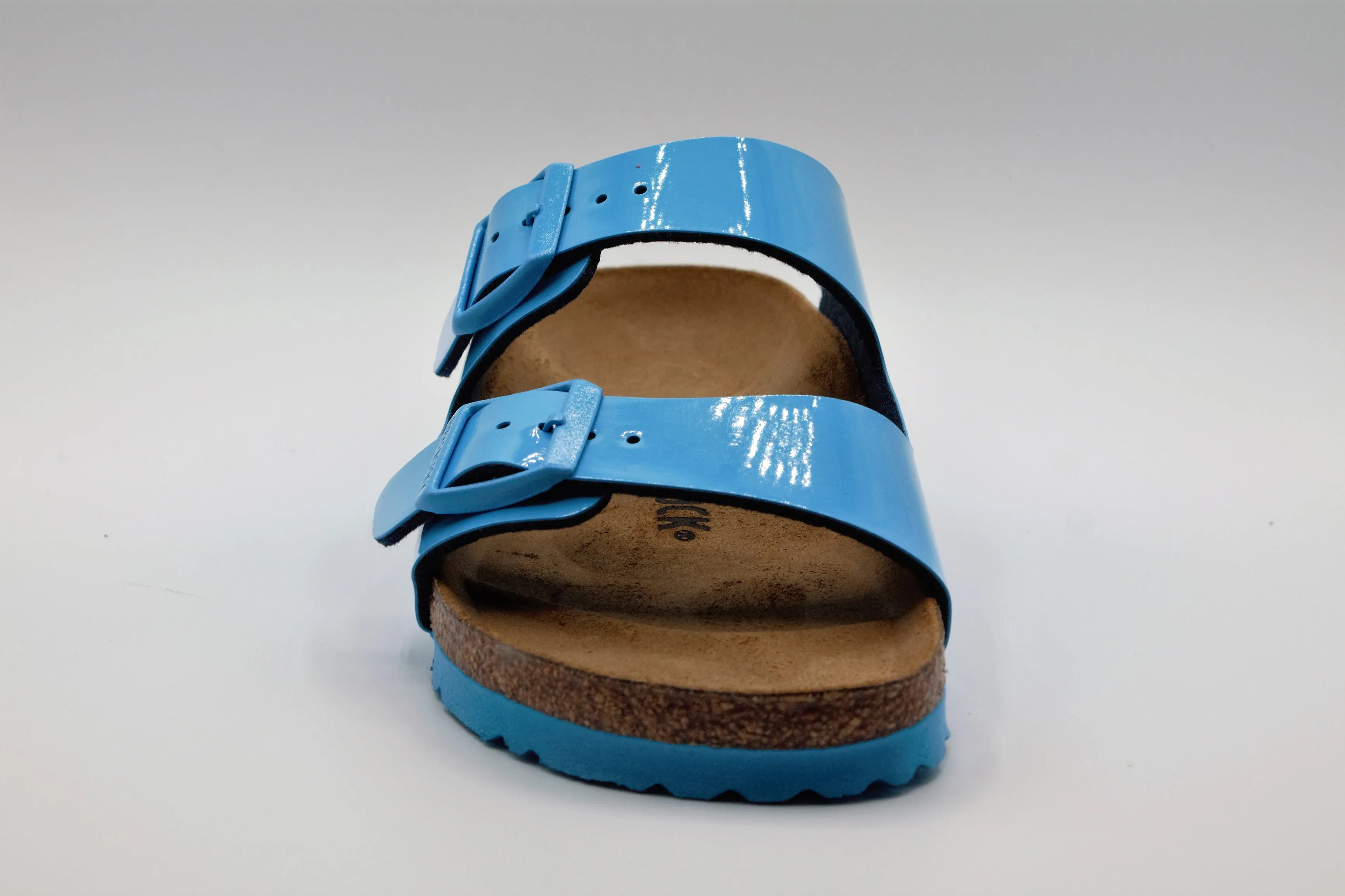 Ciabatta Birkenstock Arizona Patent Sky Blue