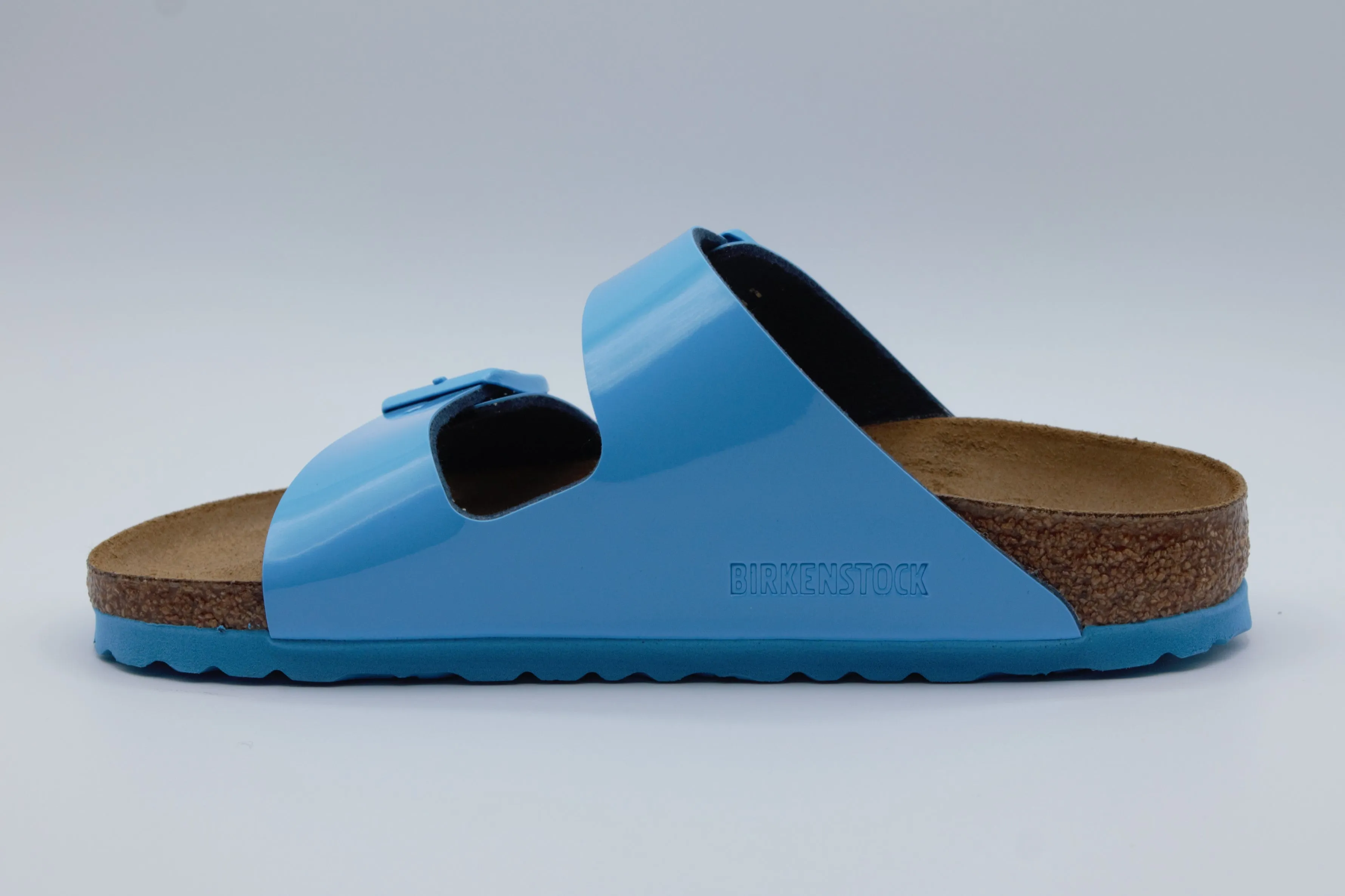 Ciabatta Birkenstock Arizona Patent Sky Blue