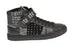 Clearance Price Leather Newsprint High Top Ankle Shoes  Almost Sold Out!