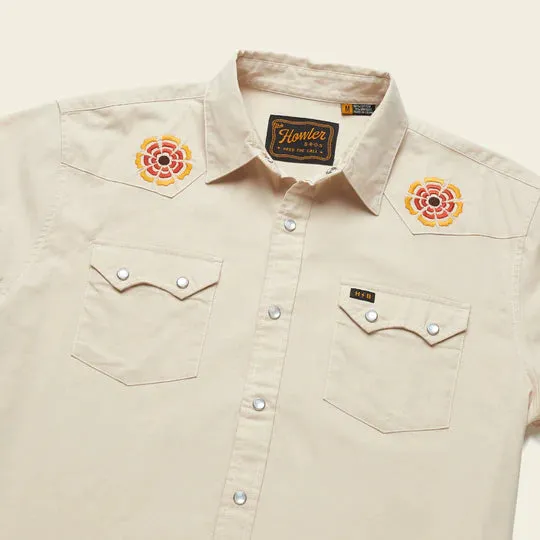 Crosscut Deluxe Snapshirt - Beach Blooms