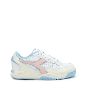 Doorbuster Diadora Womens Winner Trainer White / Peach Whip  Limited Stock!