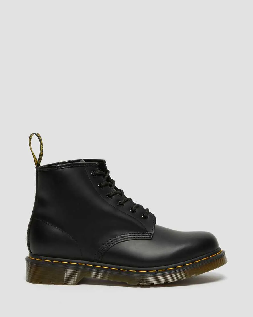 Dr Martens 101 Black Smooth Boots
