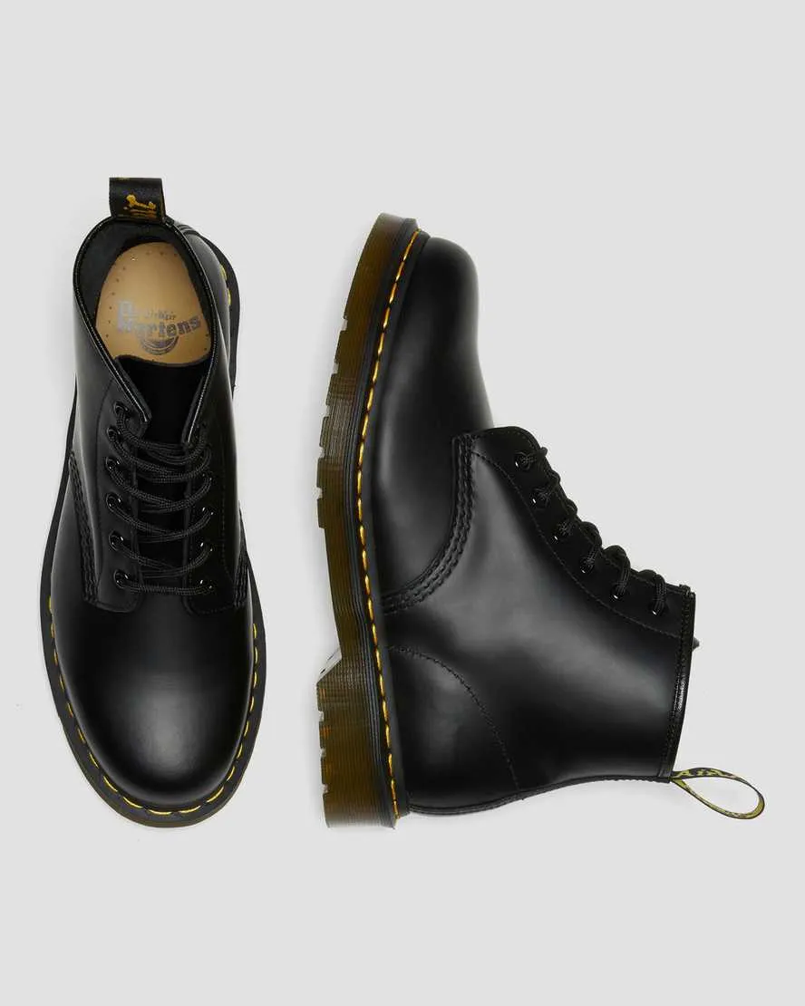 Dr Martens 101 Black Smooth Boots