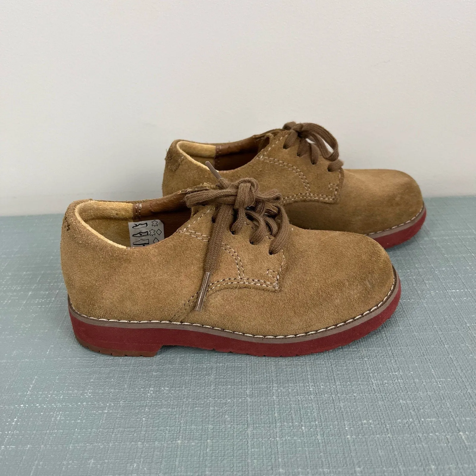Editors Choice Sperry Top-Sider Boys Tevin Suede Oxford Shoes 9.5  Going Fast!