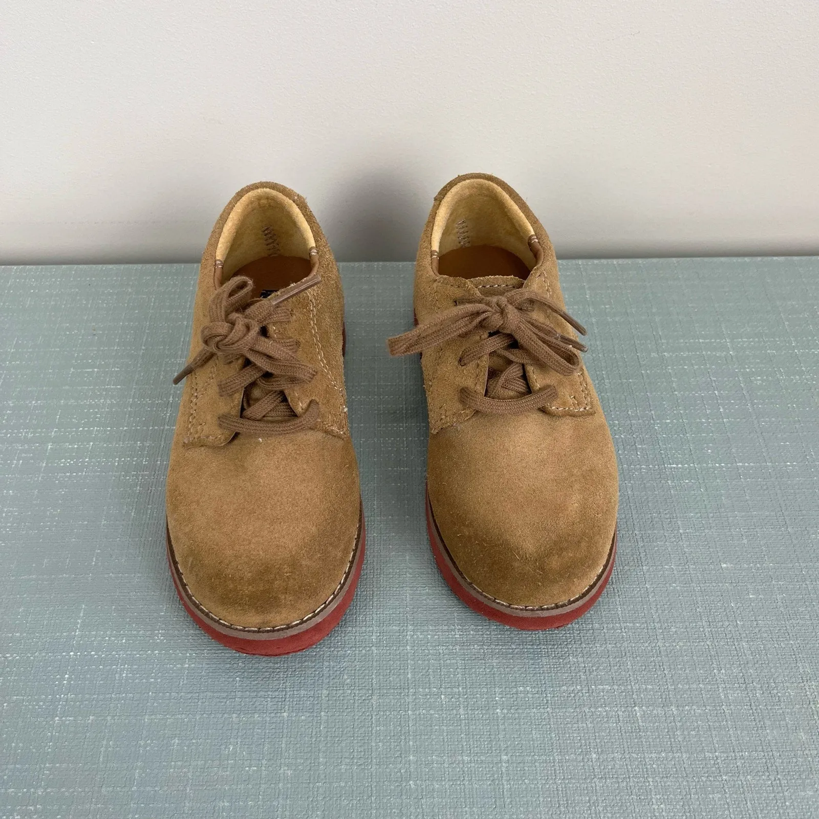 Editors Choice Sperry Top-Sider Boys Tevin Suede Oxford Shoes 9.5  Going Fast!