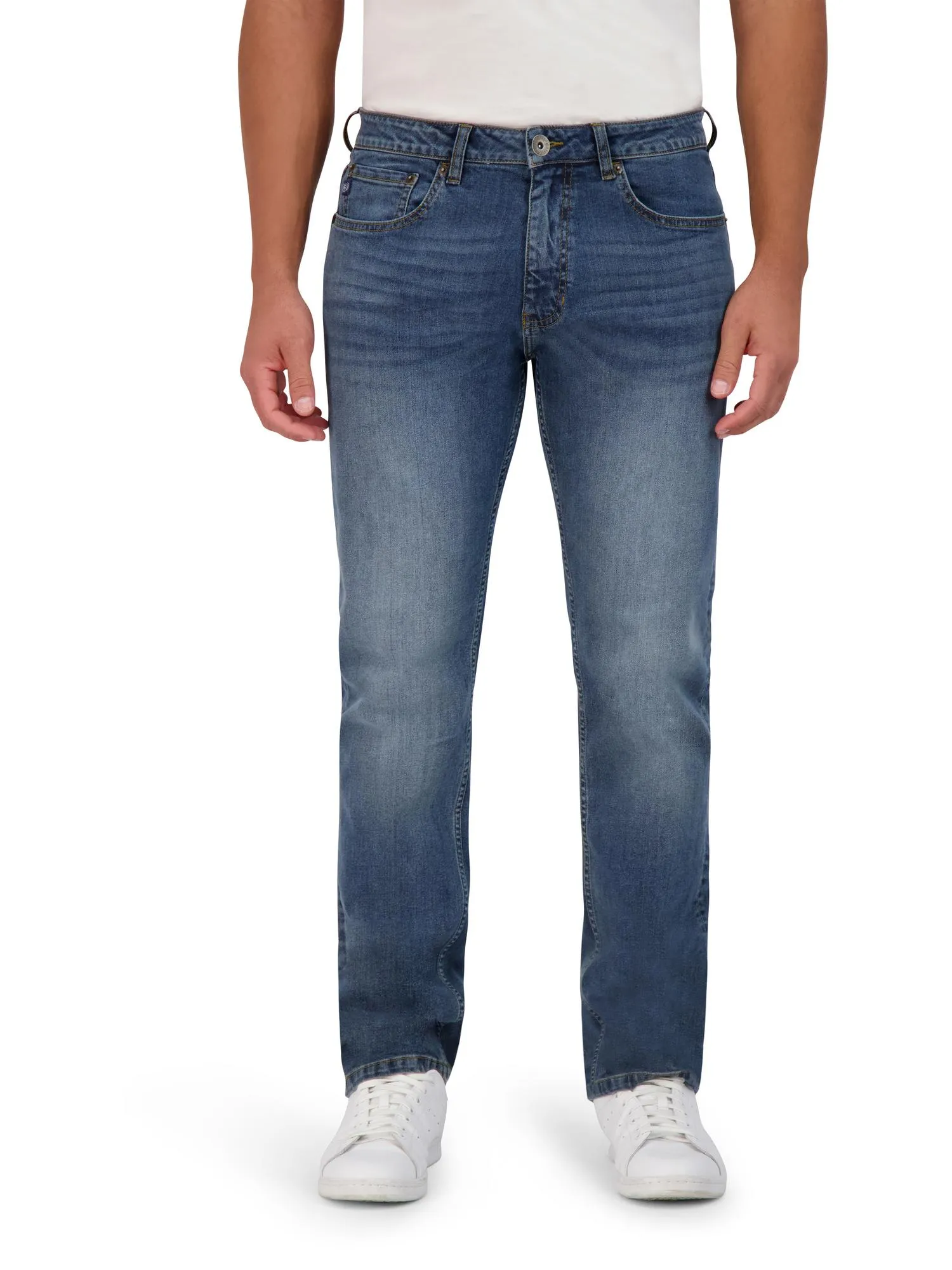 Editors Pick Chaps Men's 5-Pocket Denim Regular Fit  Almost Gone!