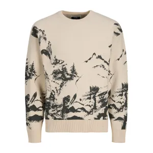 Editors Pick Desert Knitted Crew Neck  Today Only!