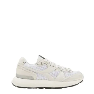Editors Pick Diadora Women Kmaro 42 Suede Mesh Wax Trainers White / White / White  Last Few Pieces!