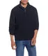 Exclusive Cable Knit Quarter Zip Sweater Black  Stylish & Comfortable