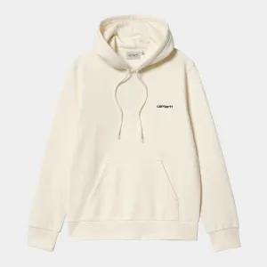 Felpa Carhartt Hooded Script Embroidery Sweat