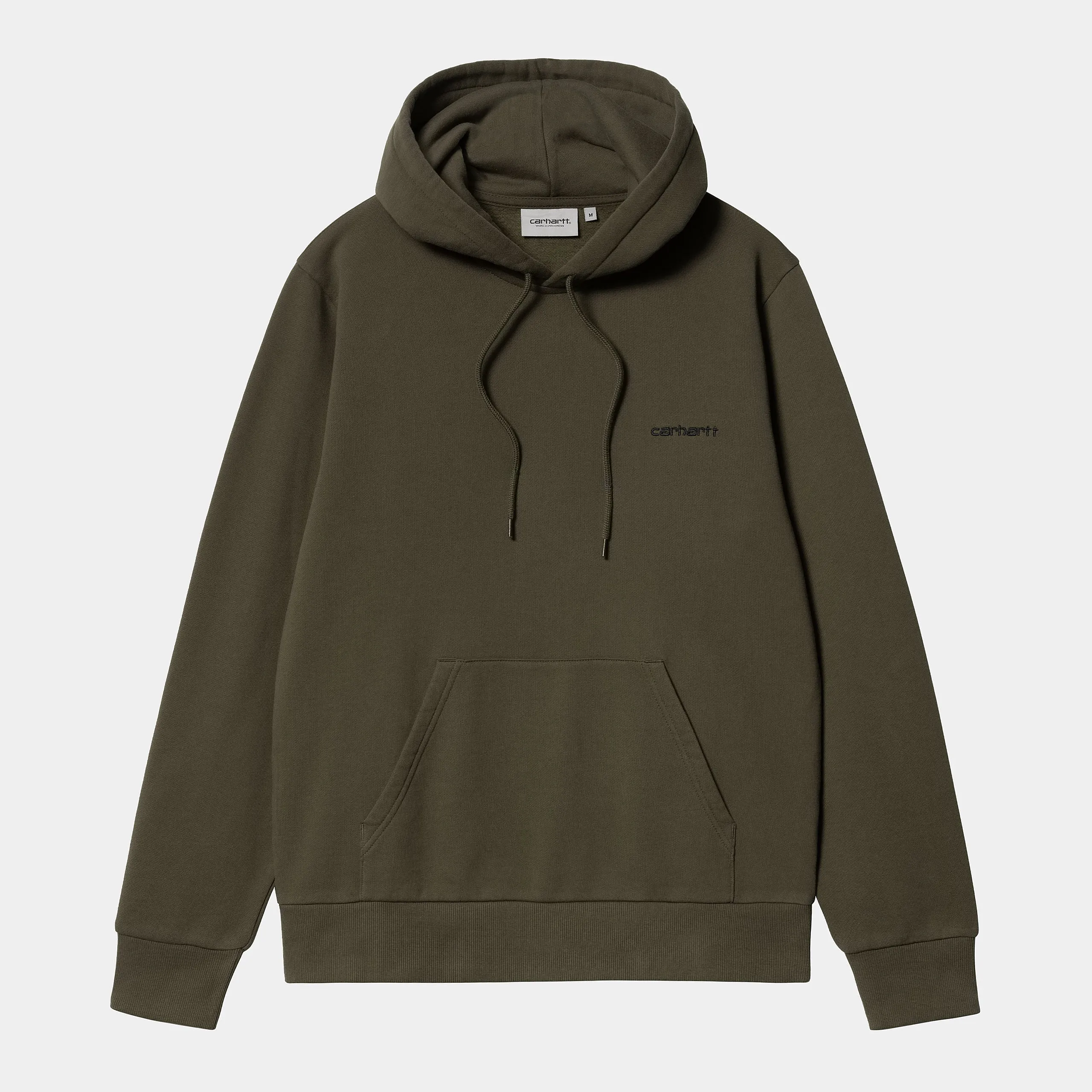 Felpa Carhartt Hooded Script Embroidery Sweat