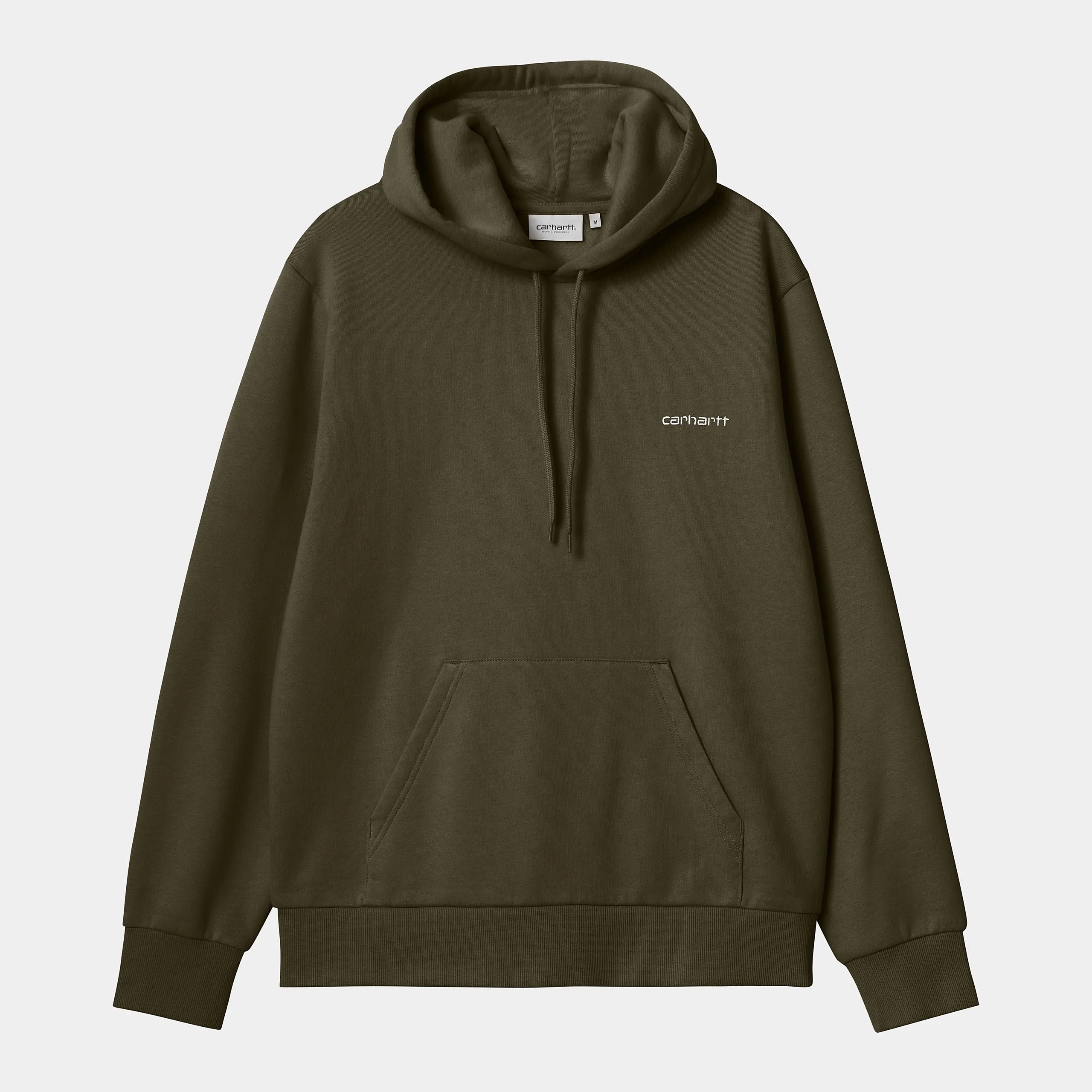 Felpa Carhartt Hooded Script Embroidery