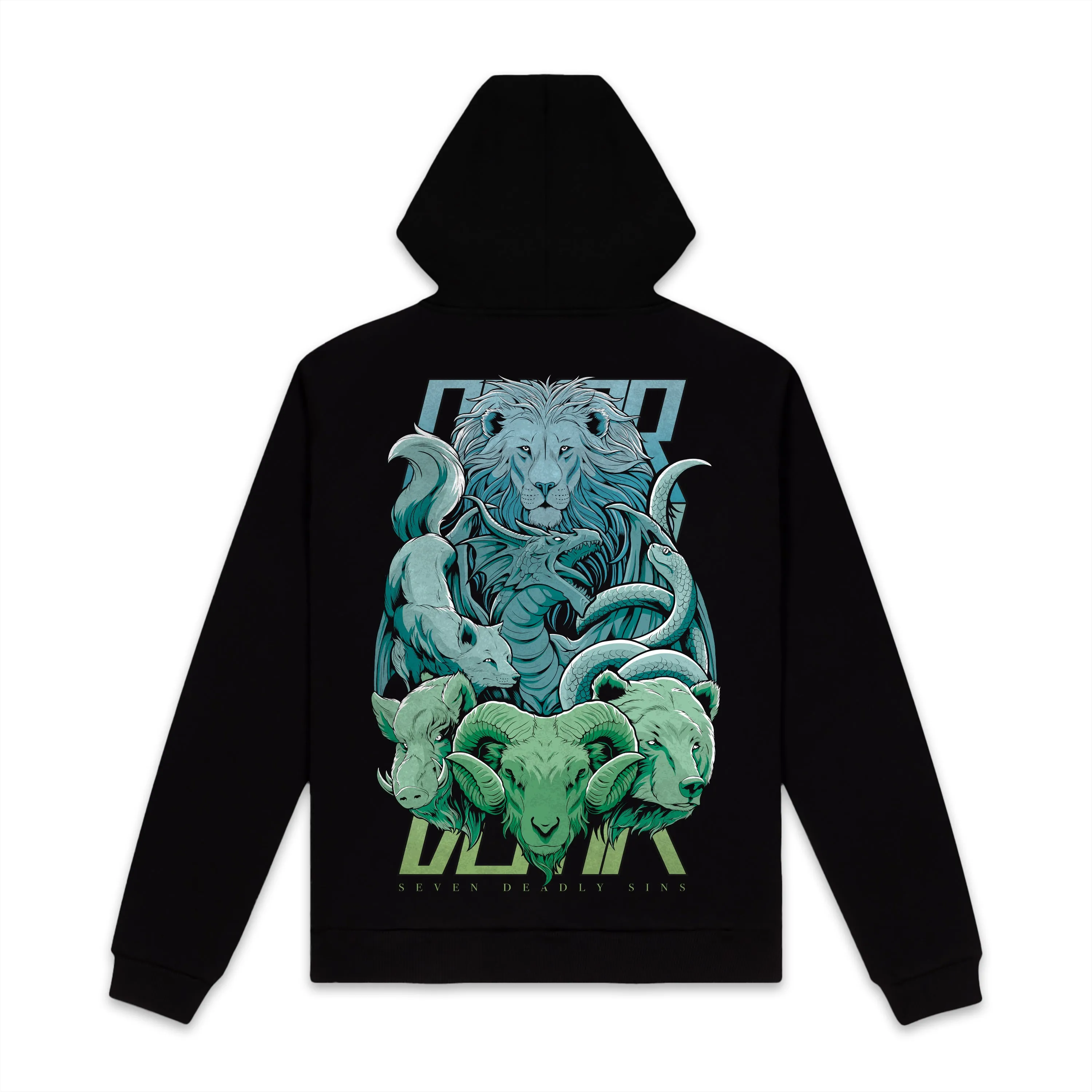 Felpa Dolly Noire 7 Deadly Sins Hoodie