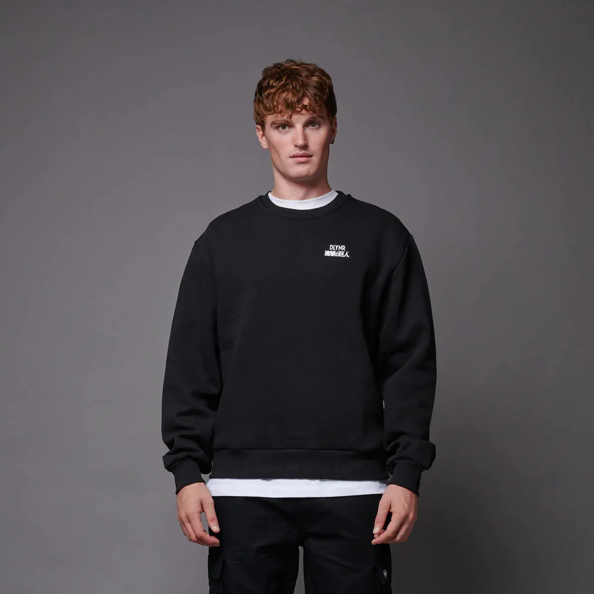 Felpa Dolly Noire Colossal Titan Crewneck