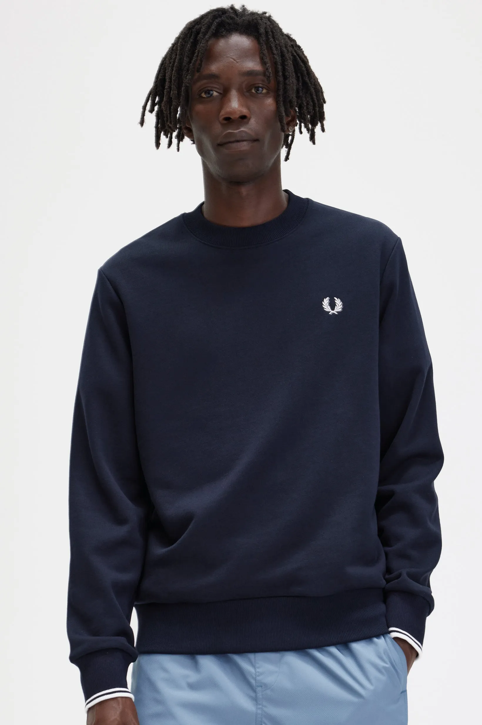 Felpa Fred Perry Crew Neck Sweatshirt