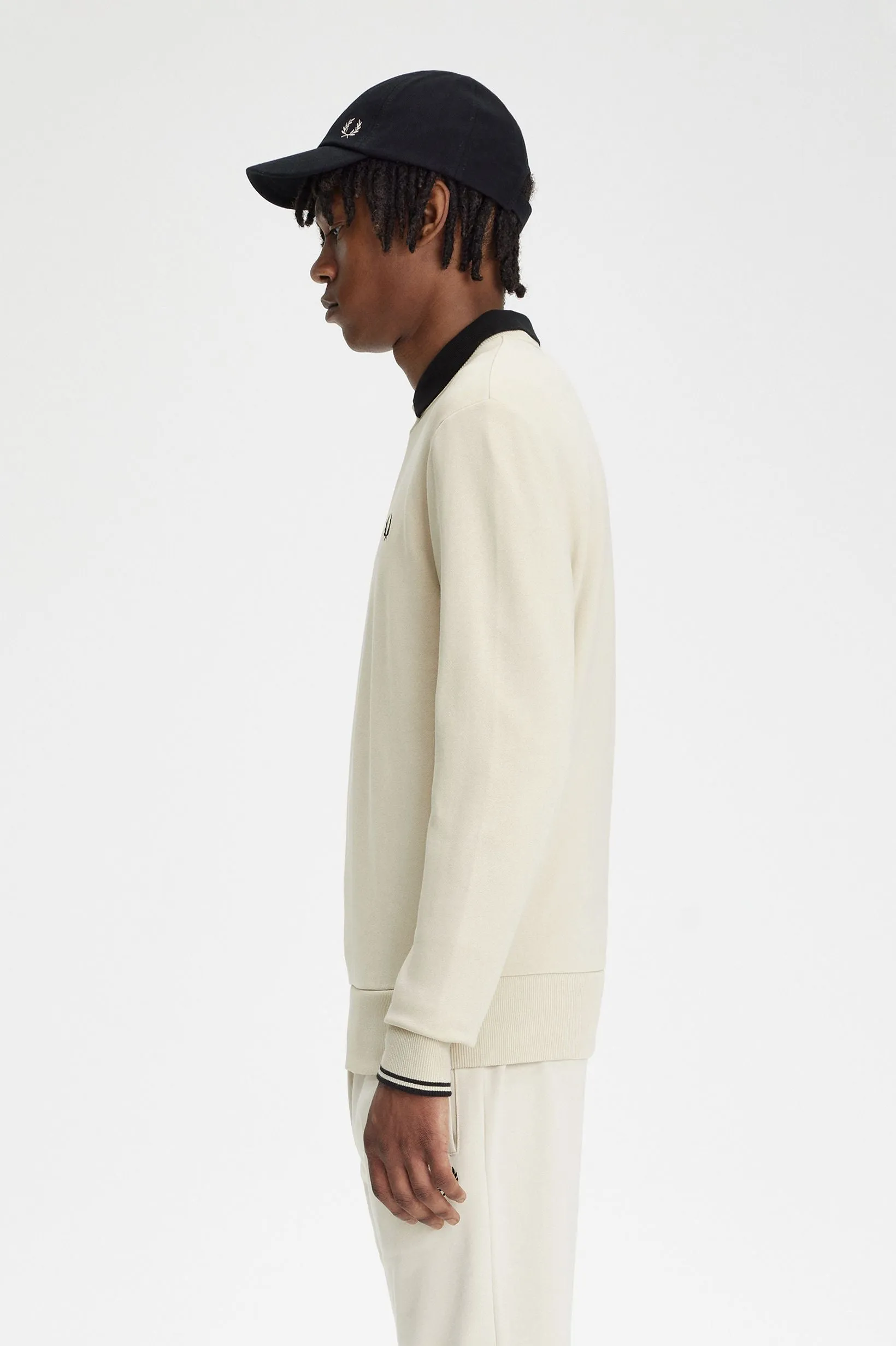 Felpa Fred Perry Crew Neck Sweatshirt