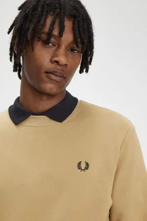 Felpa Fred Perry Crew Neck Sweatshirt