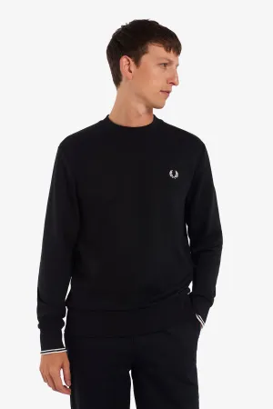 Felpa Fred Perry Crew Neck Sweatshirt