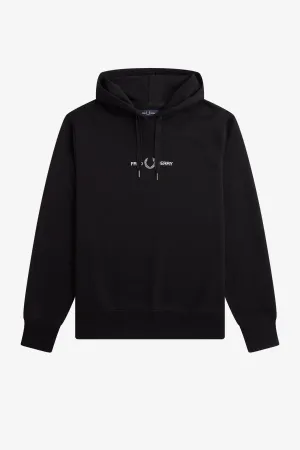 Felpa Fred Perry Embroidered Hooded Sweatshirt