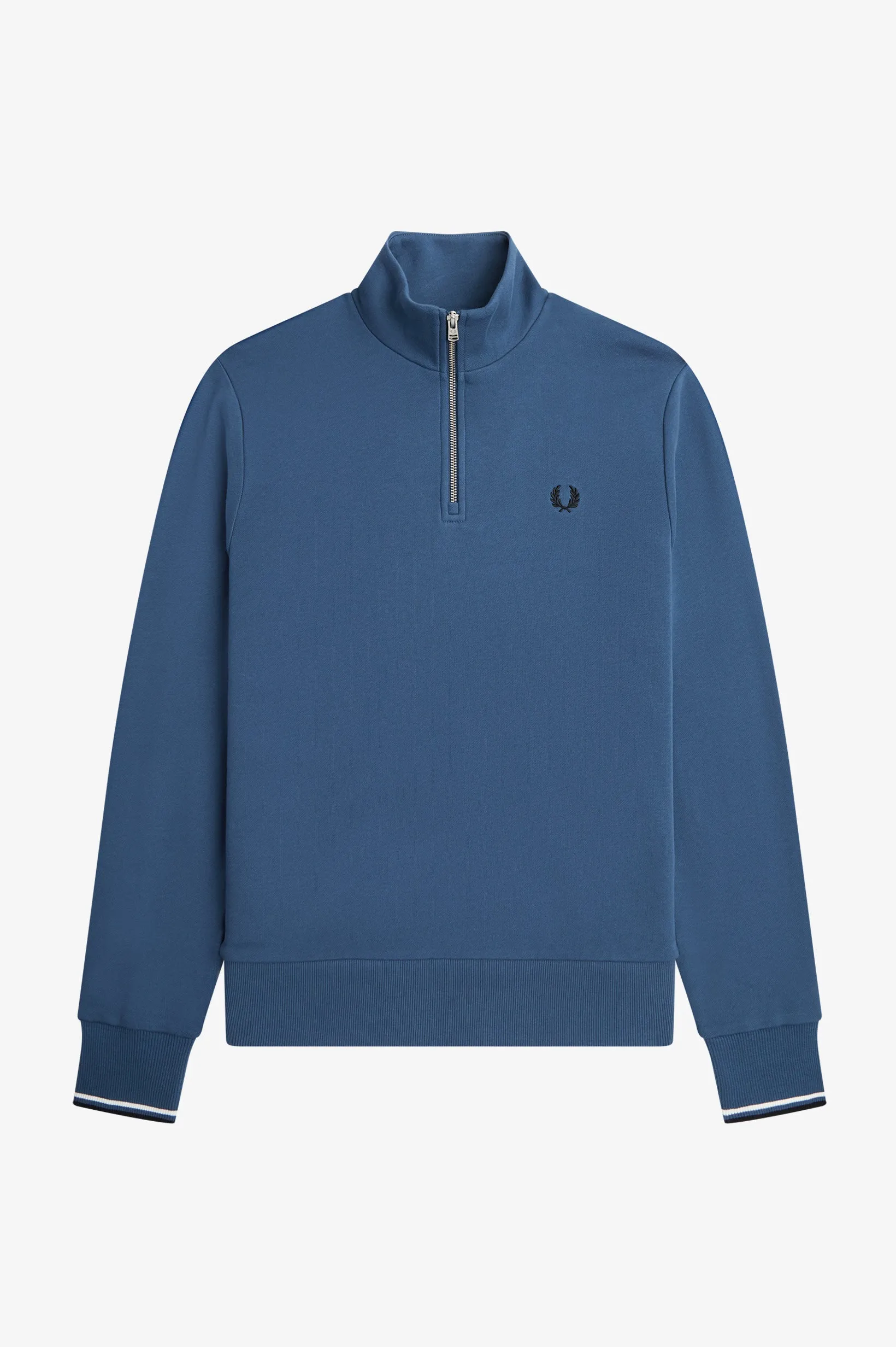 Felpa Fred Perry Half Zip Sweatshirt