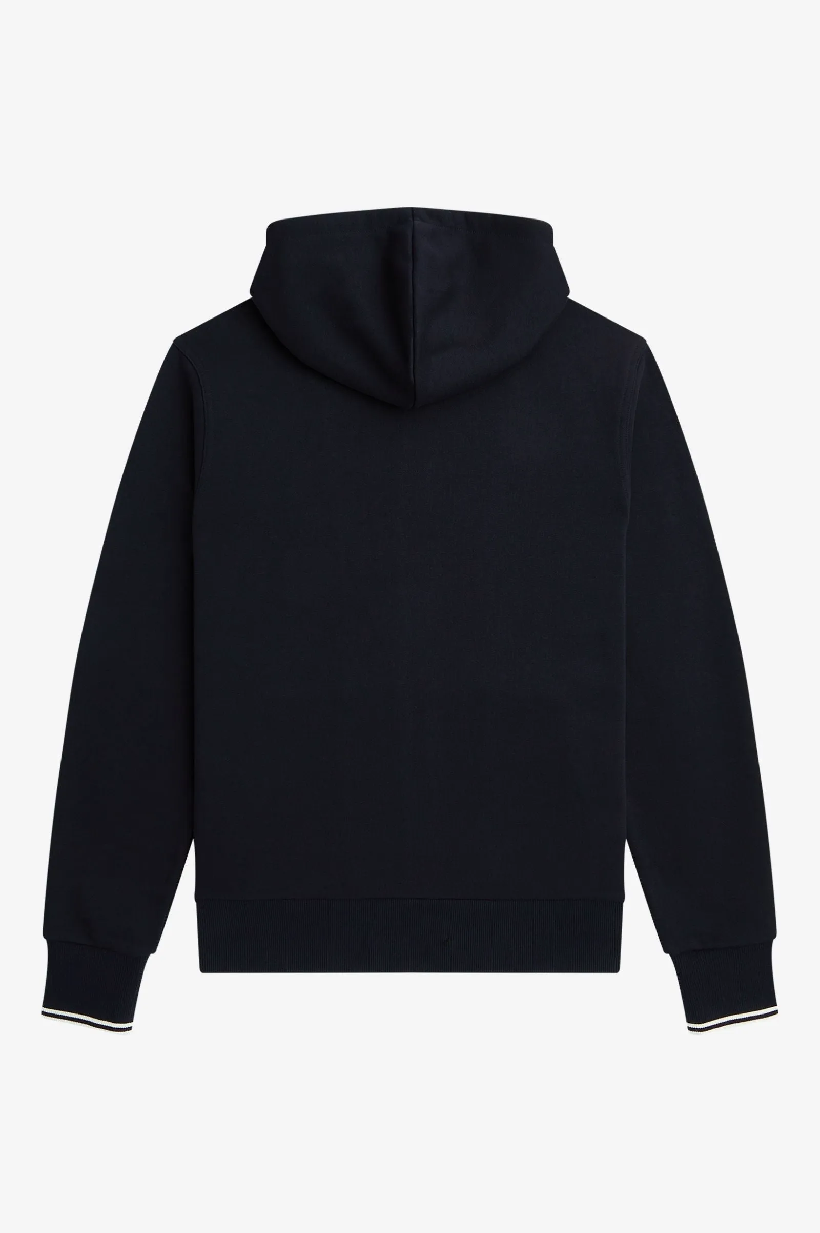 Felpa Fred Perry Hooded Zip Through Sweatshirt