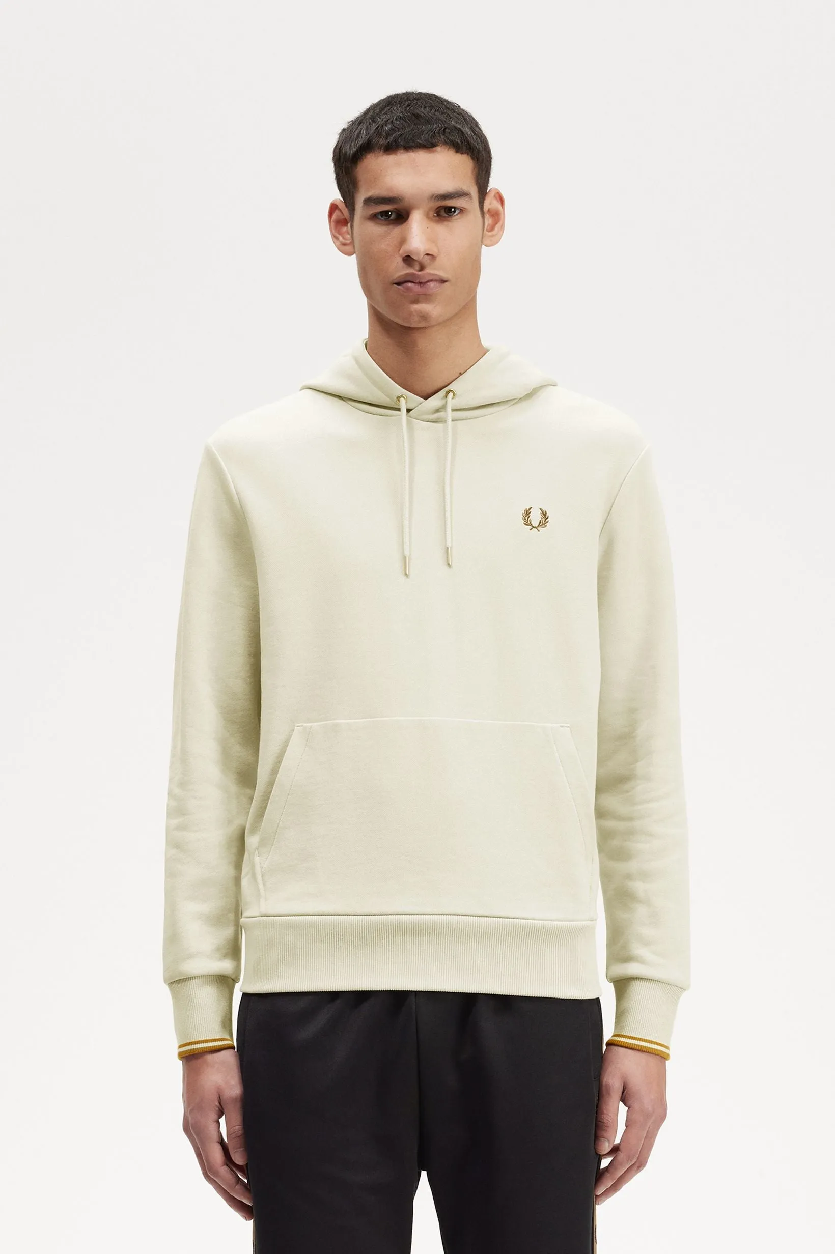 Felpa Fred Perry Tipped Hooded Sweatshirt