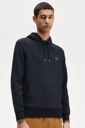 Felpa Fred Perry Tipped Hooded Sweatshirt