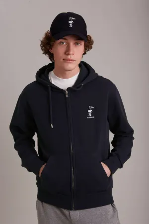 Felpa In The Box Cappuccio Full Zip Snoopy